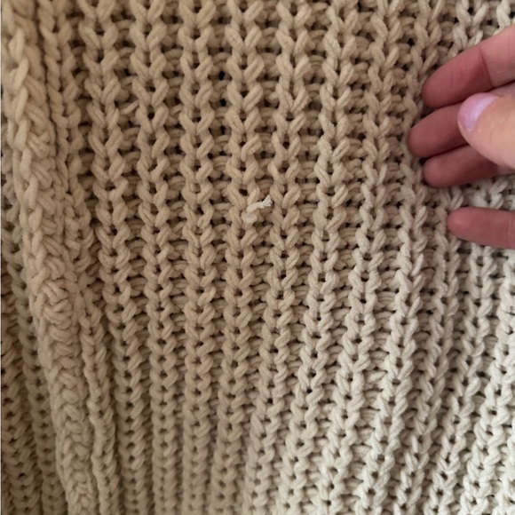 POL Cream Cardigan with Multicolor Trim - Picture 4 of 4